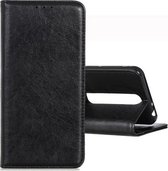 Voor Vodafone Smart V10 Magnetische Retro Crazy Horse Textuur Horizontale Flip Leren Case met Houder & Kaartsleuven & Portemonnee (Zwart)