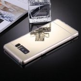 Voor Galaxy Note 8 Acryl + TPU Galvaniserende Spiegel Beschermende Cover Case (Goud)
