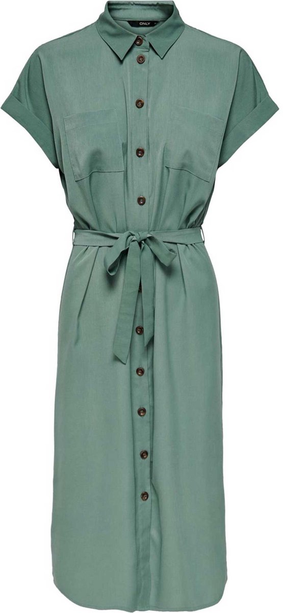 Onlhannover S/s T-shirt Dress Noos Wvn Bleu Foncé 42 V ONLHANNOVER