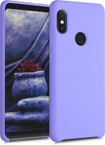 kwmobile telefoonhoesje voor Xiaomi Redmi Note 5 (Global Version) / Note 5 Pro - Hoesje met siliconen coating - Smartphone case in pastel-lavendel