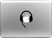 MacBook sticker - Apple headphone