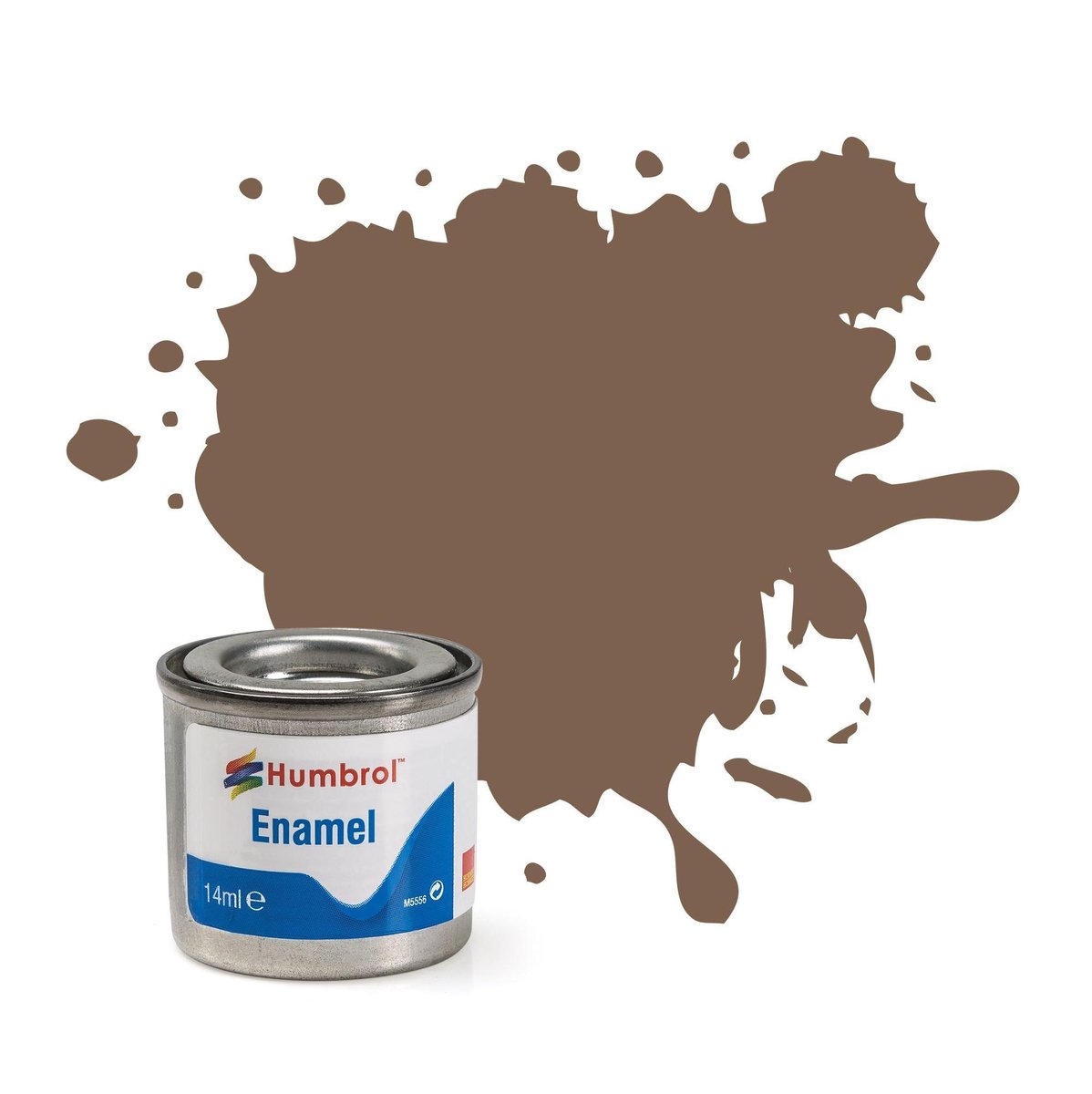 Humbrol Enamel Modellak - Nr. 029 Donkerbruin - 14 ml