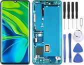 Lcd-scherm en digitizer volledige montage met frame voor Xiaomi Mi CC9 Pro / Mi Note 10 / Mi Note 10 Pro (groen)