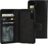 Mobiparts Wallet Case Samsung Galaxy S21 Jade Zwart hoesje
