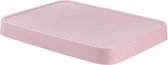 Infinity-Recycled - Deksel - 11-17L - Roze - 36x27xh4cm - Kunststof - (set van 5).