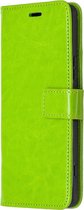 Sony Xperia 1 II Hoesje - Mobigear - Wallet Serie - Kunstlederen Bookcase - Groen - Hoesje Geschikt Voor Sony Xperia 1 II