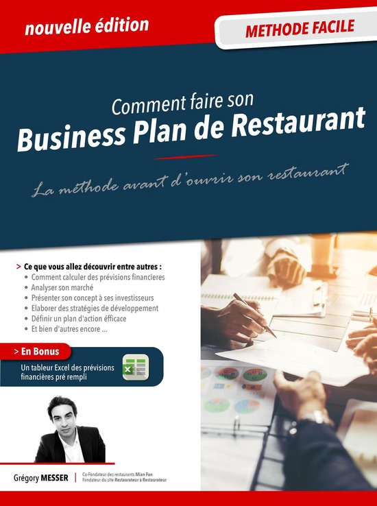 Comment Faire son Business Plan de Restaurant - cover