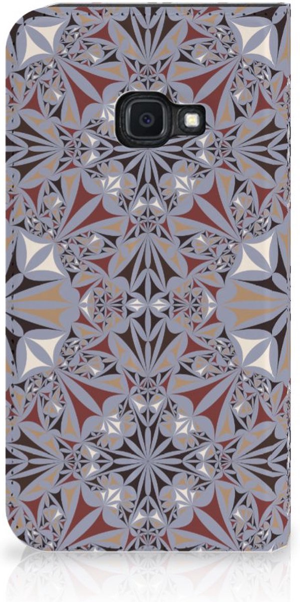 Samsung Galaxy Xcover 4s Standcase Flower Tiles