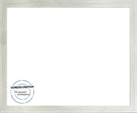 Homedecoration Misano - Cadre photo - Format photo - 24 x 76 cm - Délavé blanc