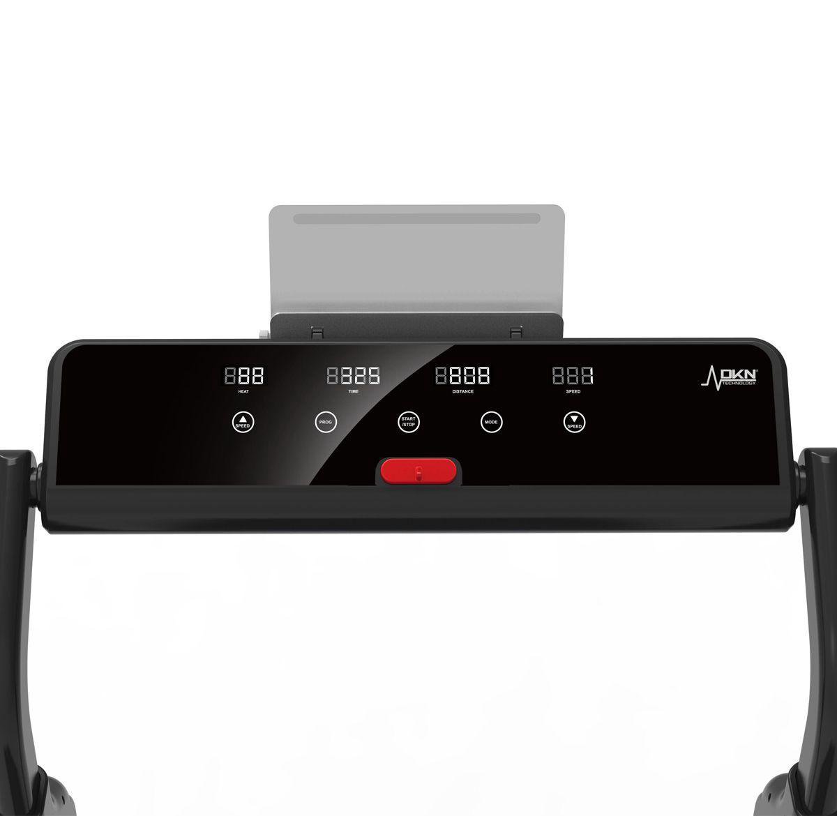 Afbeelding 3 van AiRUN-C V2 loopband - 12 trainingsprofielen - Voor starters - Compact - Inklapbaar - Transportwieltjes