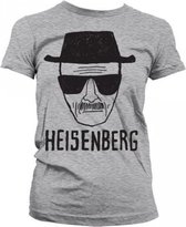 Dames T-shirt Breaking Bad Heisenberg grijs Xl