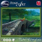 Jumbo Puzzel Disney FA Fine Art Fishing with Friends - Legpuzzel - 1000 stukjes