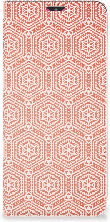 Coque Samsung Galaxy M20 avec Motif Aimant Orange