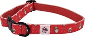 Paw My God! Kerst Halsband Hond - Middelgrote Hond - Rood - Maat M