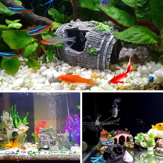 Aqua Della - Aquariumdecoratie - Vissen - Grote Onderzeeër 43x10x14cm