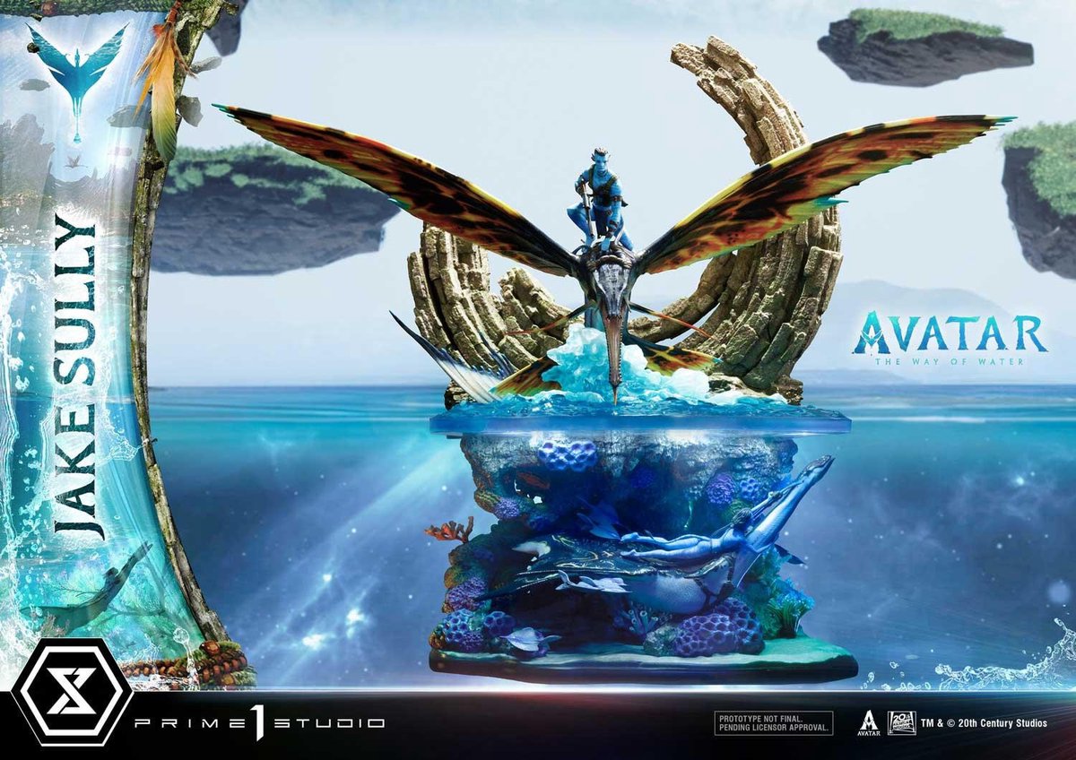 Prime 1 Studio Avatar: The Way of Water Statue Jake Sully Bonus Version 59 cm Beeld