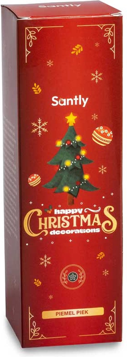 Santly gouden kerstornament set - Kerstballen - Kerstversiering - Kerstboom versiering - Kersthanger - Vagina - Ballen - Piemel piek - Glas – foto 3