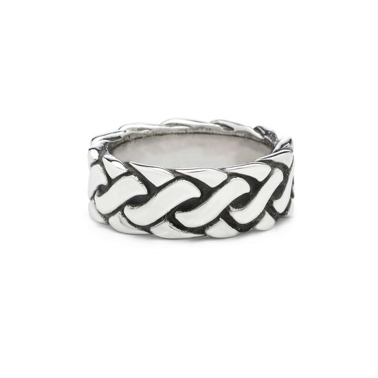 SILK Jewellery - Zilveren Ring - Fox - 160.17 - Maat 17,0