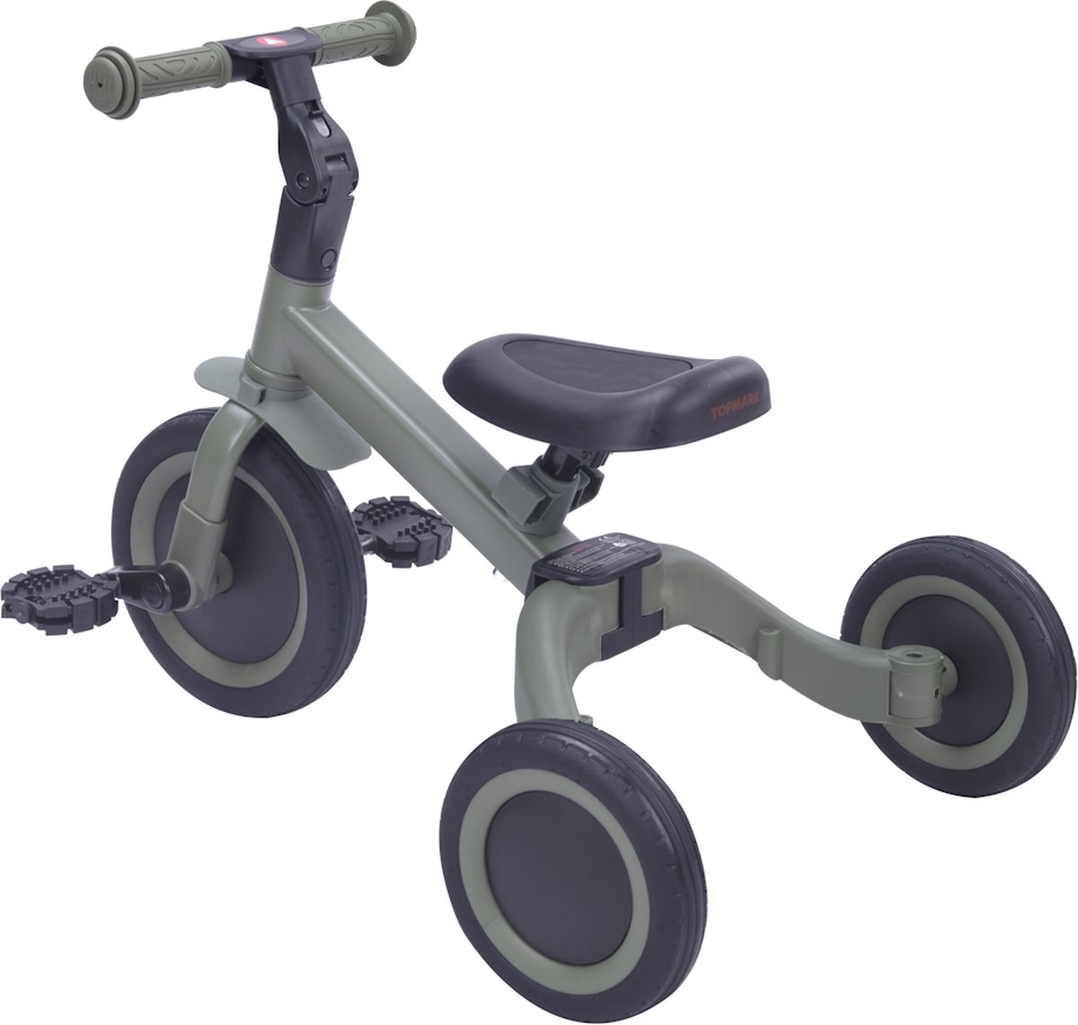 Topmark Kaya - 4 in1 Driewieler - Loopfiets - Balance Bike - Groen — afbeelding 9