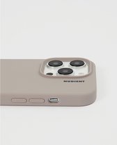 Nudient Hoesje geschikt voor Apple iPhone 14 Pro Max Siliconen Telefoonhoesje | Nudient Base Backcover | iPhone 14 Pro Max Case | Back Cover - Beige | Bruin