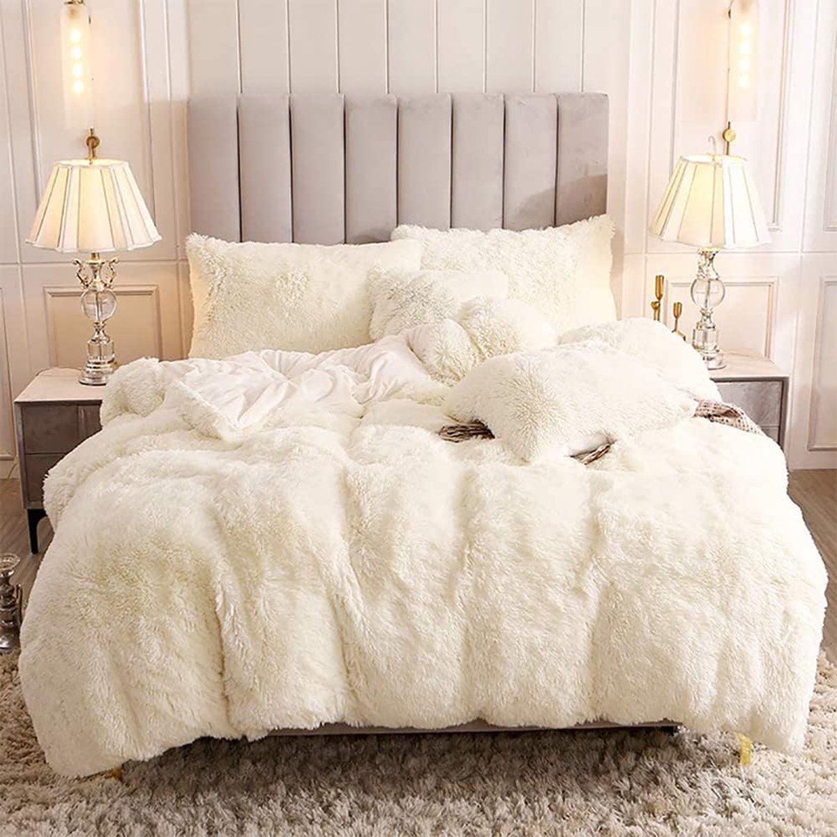 Fleece 2024 bed set