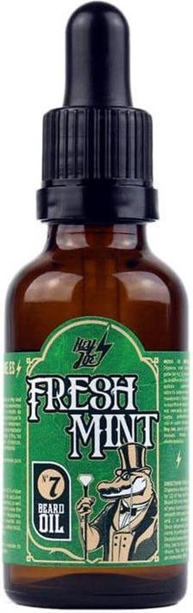 Hey Joe! Beard Oil No.7 Fresh Mint Baardolie Baard Olie Baard Verzorging Beard Care