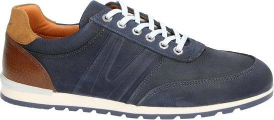 Van Lier Heren Sneakers - Blauw - Maat 40 | bol.com