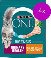 4x Purina ONE Urinary Care Kip 800 gr