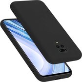 Cadorabo Hoesje geschikt voor Xiaomi RedMi NOTE 9 PRO / NOTE 9S in LIQUID ZWART - Beschermhoes gemaakt van flexibel TPU silicone Case Cover