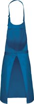 Schort/Tuniek/Werkblouse Unisex One Size Kariban Tropical Blue 35% Katoen, 65% Polyester