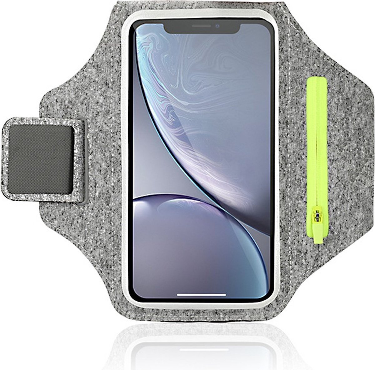 Universele Sportarmband voor Smartphones tot 6,7" - Grijs