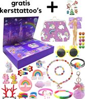 EazyPeezy Speelgoed Adventskalender - Unicorn Eenhoorn - 24 Vakjes