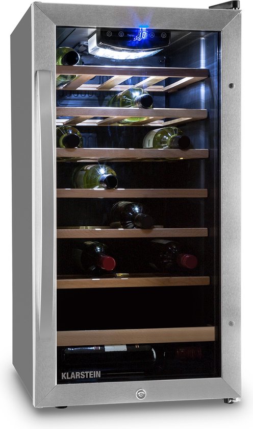 Klarstein Vinamour 26 Uno Wijnkoelkast - 88 Liter - 26 - Klarstein - €345,99
