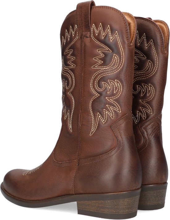 Koel4kids 10m006 Cowboylaarzen Western Laarzen Meisjes Bruin