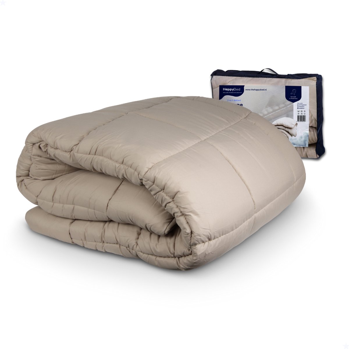 Zelesta Wonderbed 4 Seizoenen Jaguar Skin - 240x220cm - Dekbed voor het hele jaar - 30