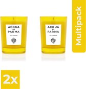Acqua di Parma Oh LAmore Candle 200g - Kaarsen - Voordeelverpakking 2 stuks