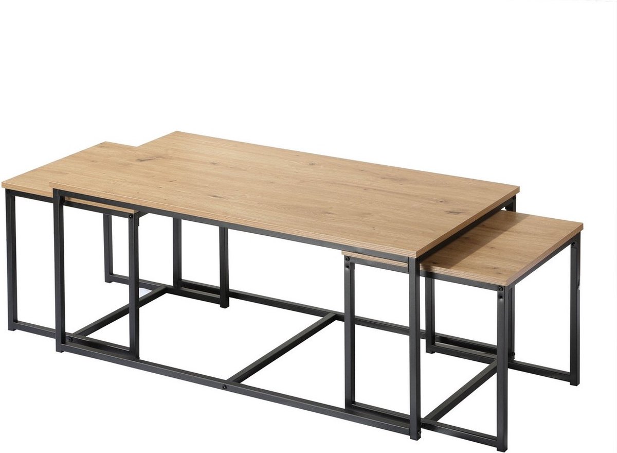 CALICOSY - Ontdek onze Rack met 6 vakken van non-woven materiaal met waaiermotief - H112 cm