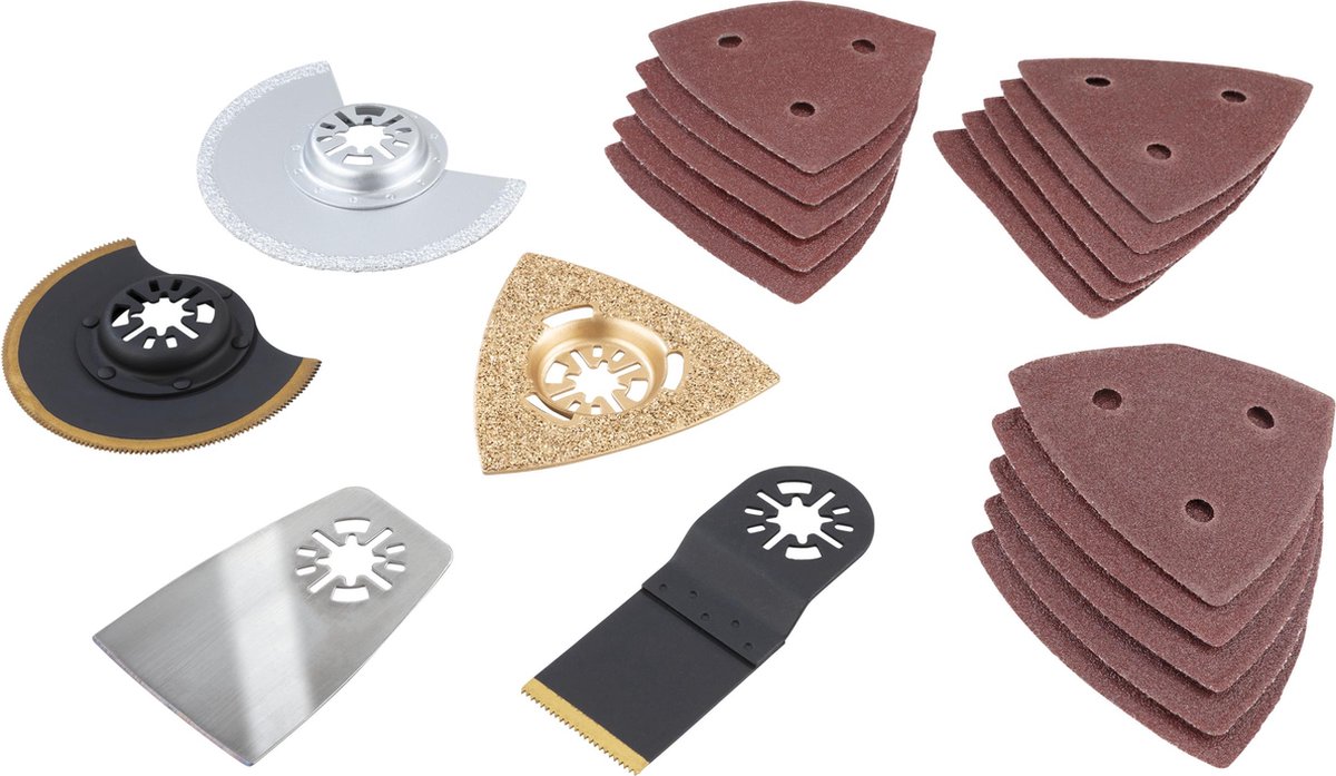 Westfalia Multifunctionele gereedschapstoebehoren set 20 stuks