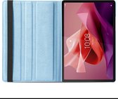 iMoshion Tablet Hoes Geschikt voor Lenovo Tab P12 - iMoshion 360° Draaibare Bookcase - Turquoise /Turquoise