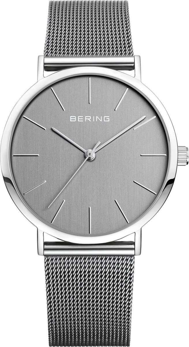 BERING 13436-309 - Horloge - RVS - Zilverkleurig - Ø 36 mm