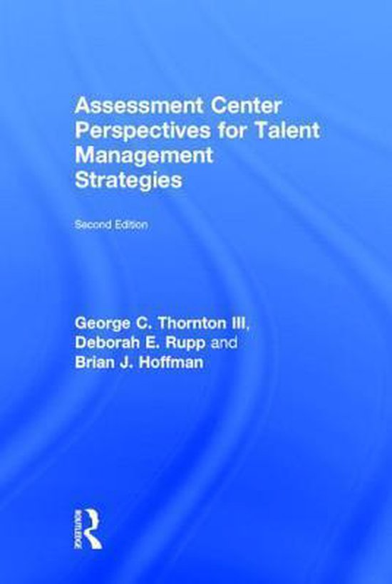 Assessment Center Perspectives for Talent Management Strateg ... - cover