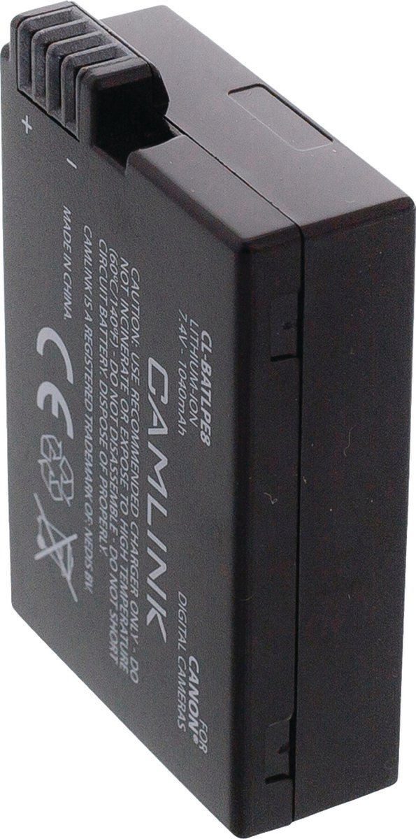 CamLink CL-BATLPE8 Lithium-Ion 1040mAh 7.4V oplaadbare batterij/accu