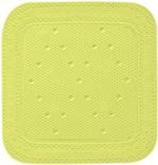 Kleine Wolke Cubi Tappetino Doccia Calypso 50x65 Cm - PVC Resistente, Rosso - Antiscivolo Per Bagno