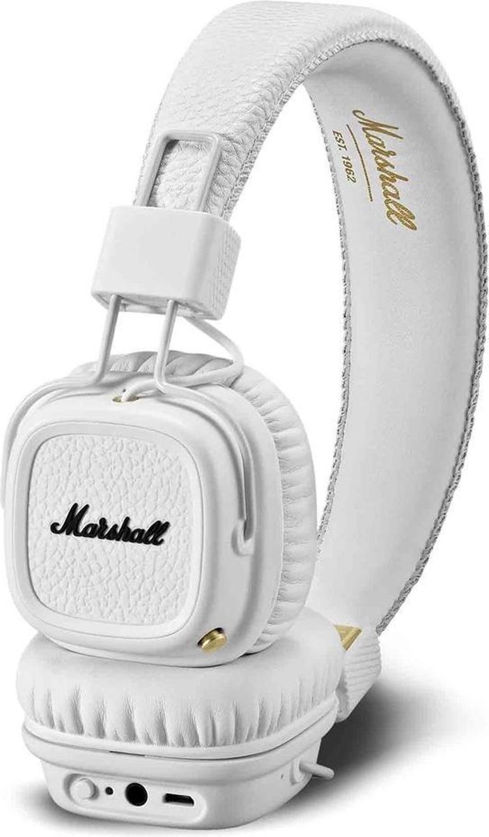 Marshall Major II Bluetooth On-ear Koptelefoon - Wit | bol.com
