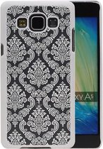 Samsung Galaxy A5 - Brocant Hardcase Cover Wit