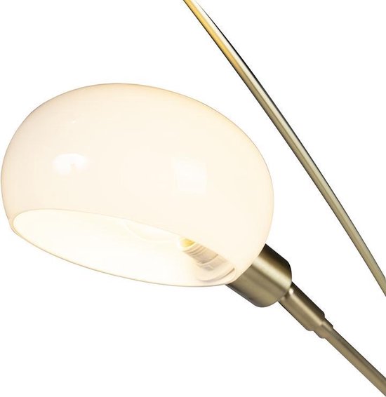 QAZQA sixties - LED Dimmable Lampadaire Design variateur inclus