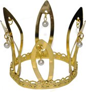 ESPA - Goudkleurige middeleeuwse kroon voor volwassenen