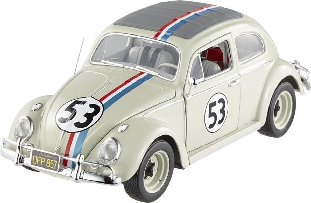 Waden Bedrijfsomschrijving op gang brengen Hotwheels Elite 1:18 VW Beeltle *Herbie The Love Bug* | bol.com