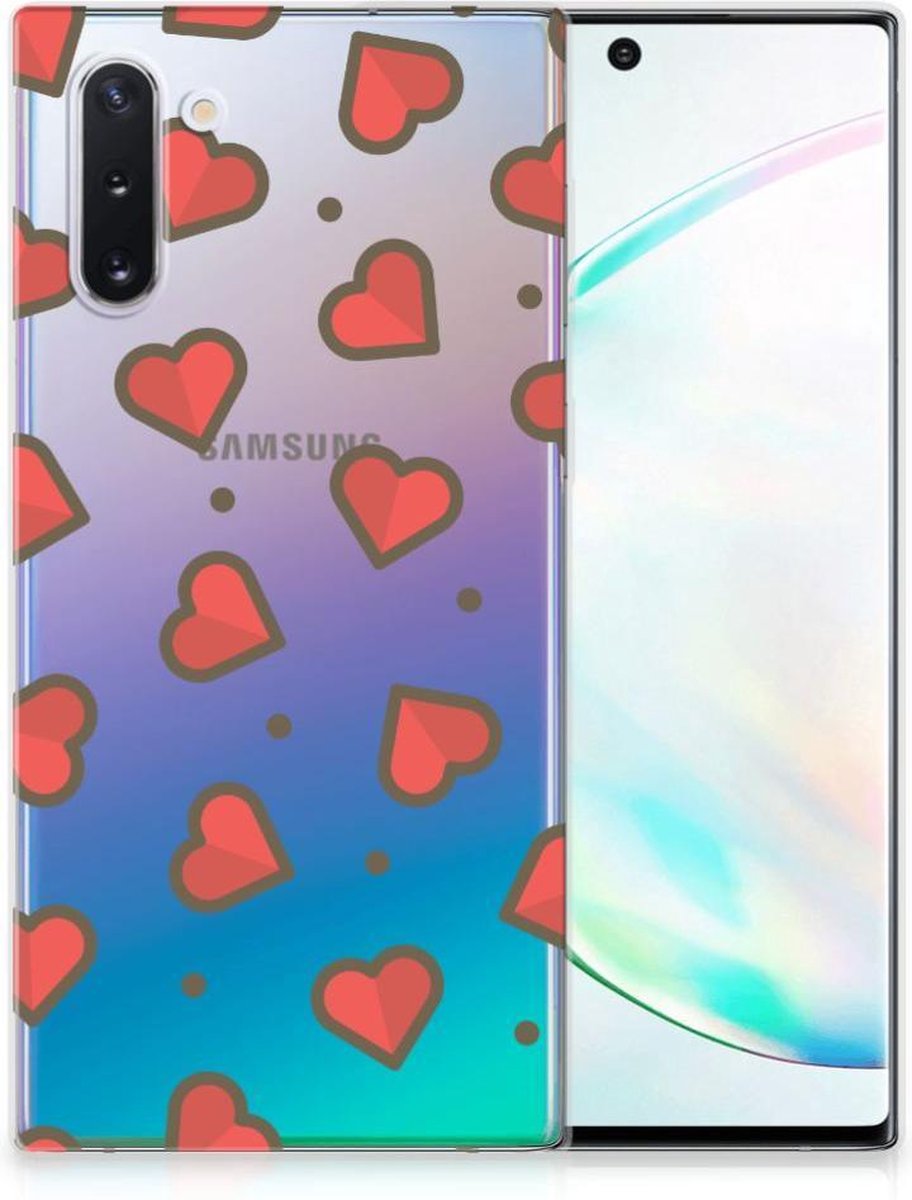 TPU Hoesje voor Samsung Galaxy Note 10 TPU bumper Hearts