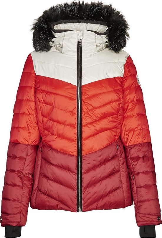 Killtec ski jas dames KSW 101 wijnrood - Te Velde